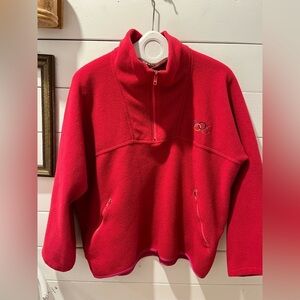 VINTAGE Pink OLYMPIC GAME fleece size L